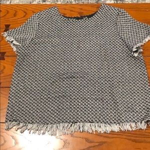 Who What Wear Woven Top